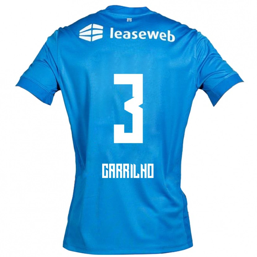 Danxen Herren Calvin Carrilho #3 Blau Weiß Auswärtstrikot Trikot 2025/26 T-Shirt Schweiz