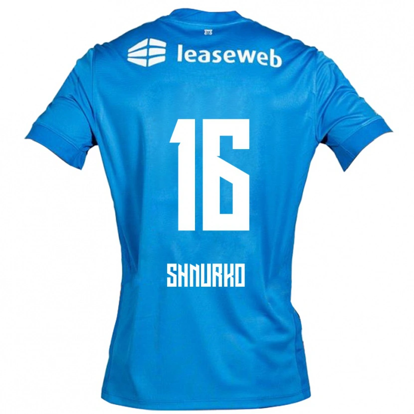 Danxen Herren Danylo Shnurko #16 Blau Weiß Auswärtstrikot Trikot 2025/26 T-Shirt Schweiz