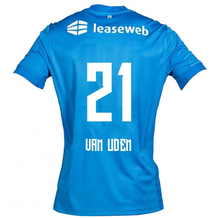 Danxen Herren Jasmijn Van Uden #21 Blau Weiß Auswärtstrikot Trikot 2025/26 T-Shirt Schweiz