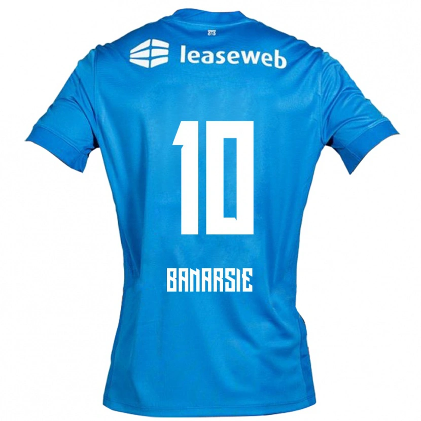 Danxen Herren Amy Banarsie #10 Blau Weiß Auswärtstrikot Trikot 2025/26 T-Shirt Schweiz