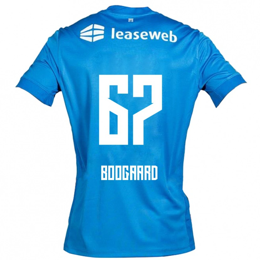Danxen Herren Kasper Boogaard #67 Blau Weiß Auswärtstrikot Trikot 2025/26 T-Shirt Schweiz