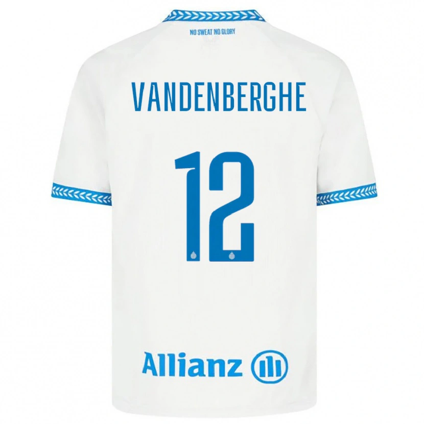 Danxen Herren Xander Vandenberghe #12 Blau Weiß Auswärtstrikot Trikot 2025/26 T-Shirt Schweiz