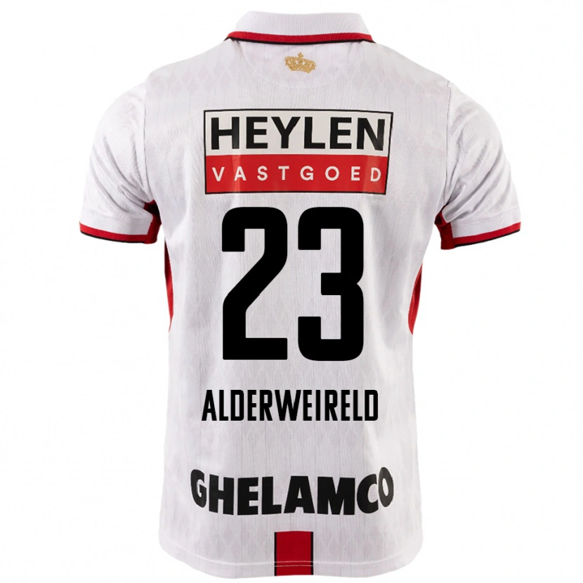 Danxen Herren Toby Alderweireld #23 Weiß Rot Auswärtstrikot Trikot 2025/26 T-Shirt Schweiz