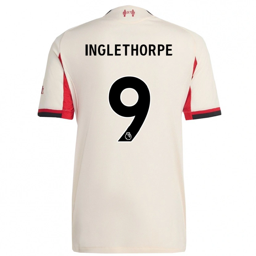 Danxen Herren Finn Inglethorpe #9 Weiß Schwarz Auswärtstrikot Trikot 2025/26 T-Shirt Schweiz