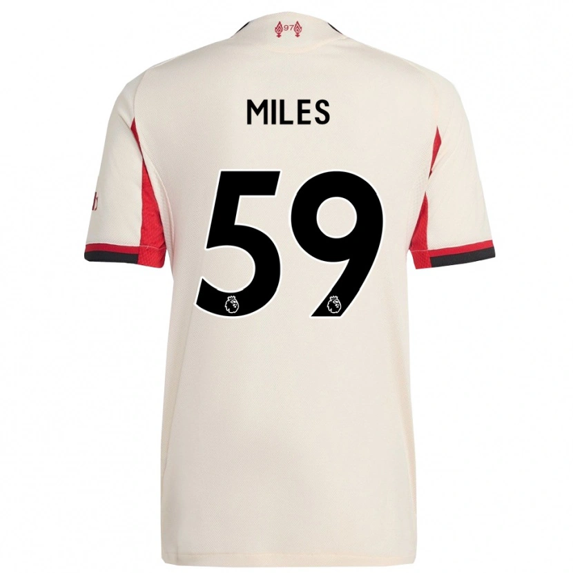 Danxen Herren Terence Miles #59 Weiß Schwarz Auswärtstrikot Trikot 2025/26 T-Shirt Schweiz