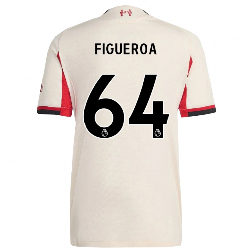 Danxen Herren Keyrol Figueroa #64 Weiß Schwarz Auswärtstrikot Trikot 2025/26 T-Shirt Schweiz