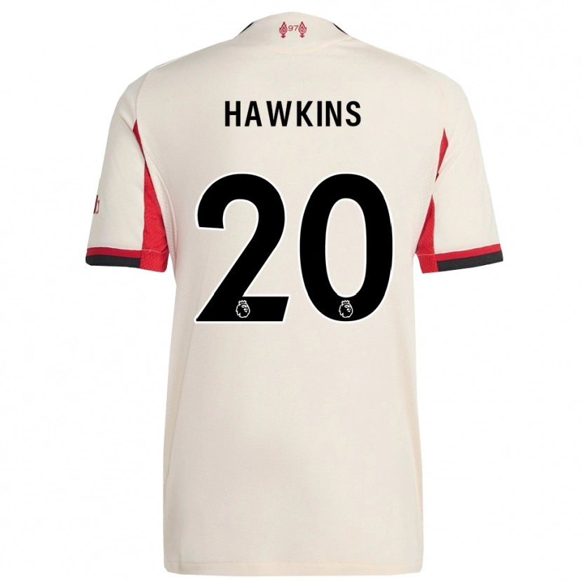 Danxen Herren Max Hawkins #20 Weiß Schwarz Auswärtstrikot Trikot 2025/26 T-Shirt Schweiz