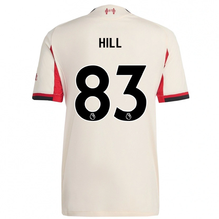 Danxen Herren Thomas Hill #83 Weiß Schwarz Auswärtstrikot Trikot 2025/26 T-Shirt Schweiz