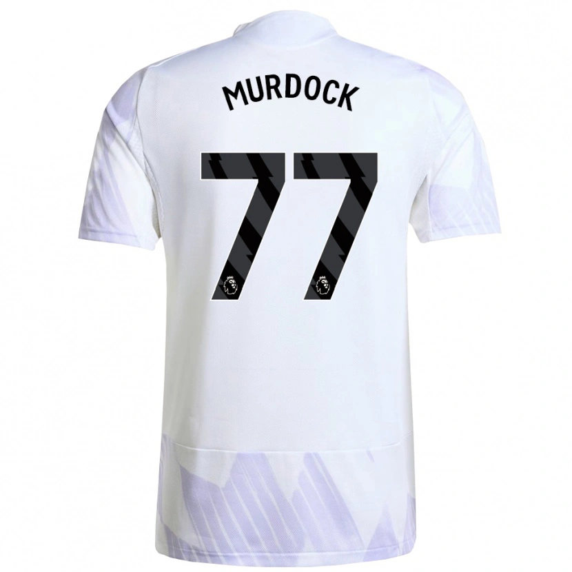 Danxen Herren Will Murdock #77 Weiß Lila Lila Auswärtstrikot Trikot 2025/26 T-Shirt Schweiz