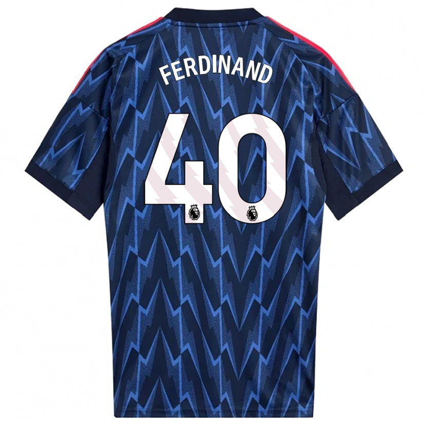 Danxen Herren Sebastian Ferdinand #40 Marine Rot Auswärtstrikot Trikot 2025/26 T-Shirt Schweiz