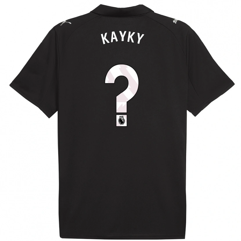 Danxen Herren Kayky #0 Schwarz Weiß Auswärtstrikot Trikot 2025/26 T-Shirt Schweiz
