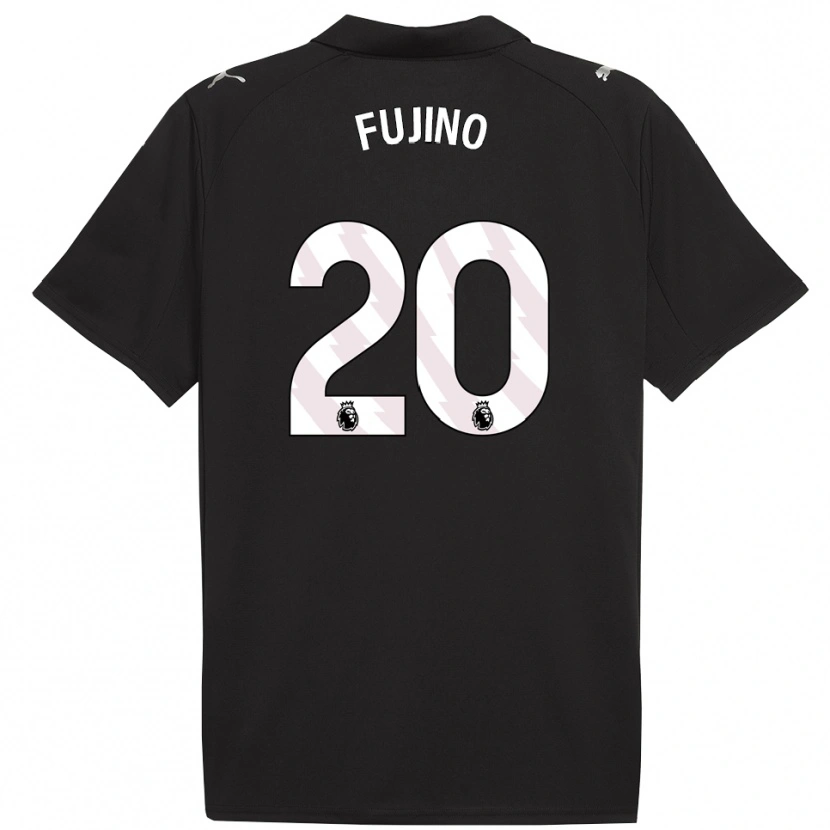 Danxen Herren Aoba Fujino #20 Schwarz Weiß Auswärtstrikot Trikot 2025/26 T-Shirt Schweiz