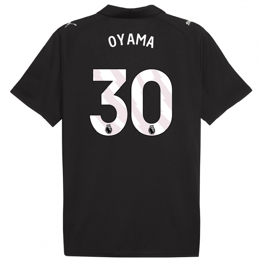 Danxen Herren Aemu Oyama #30 Schwarz Weiß Auswärtstrikot Trikot 2025/26 T-Shirt Schweiz