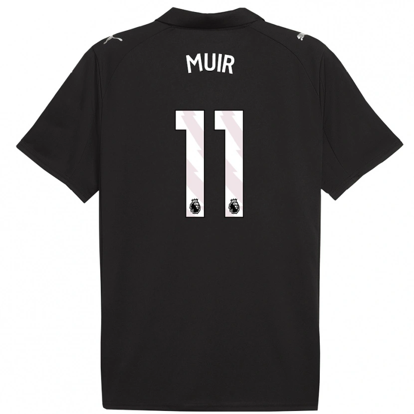 Danxen Herren Ashton Muir #11 Schwarz Weiß Auswärtstrikot Trikot 2025/26 T-Shirt Schweiz