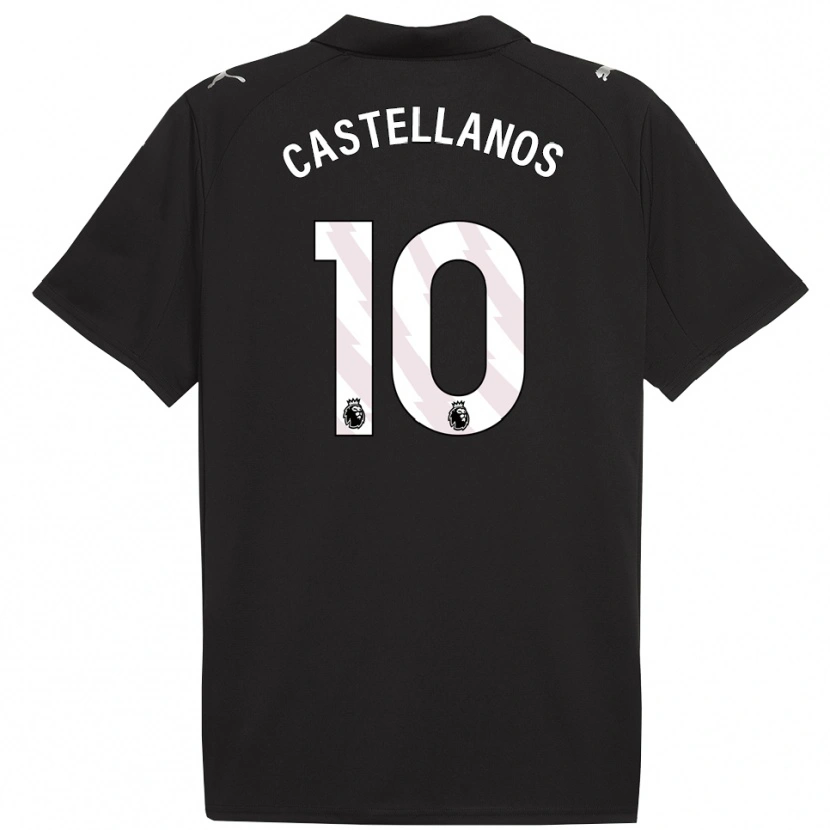Danxen Herren Deyna Castellanos #10 Schwarz Weiß Auswärtstrikot Trikot 2025/26 T-Shirt Schweiz