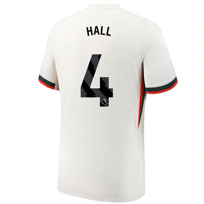 Danxen Herren Jacob Hall #4 Weiß Grün Auswärtstrikot Trikot 2025/26 T-Shirt Schweiz