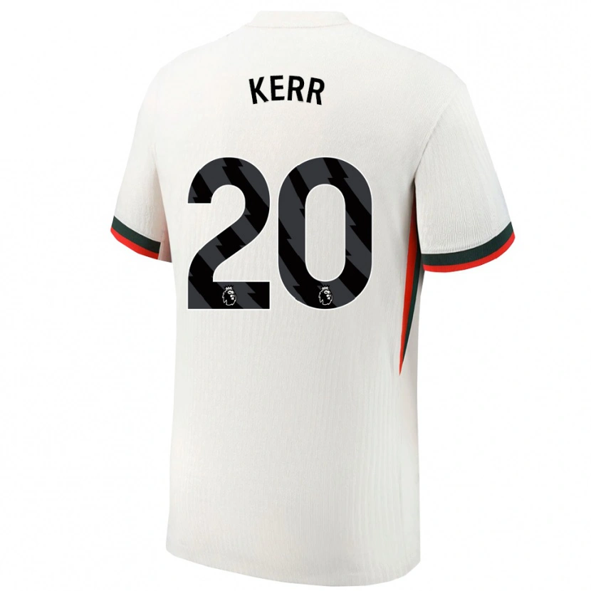 Danxen Herren Sam Kerr #20 Weiß Grün Auswärtstrikot Trikot 2025/26 T-Shirt Schweiz