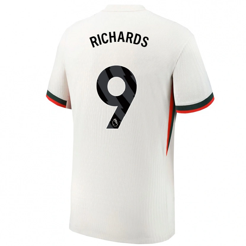 Danxen Herren Dujuan Richards #9 Weiß Grün Auswärtstrikot Trikot 2025/26 T-Shirt Schweiz