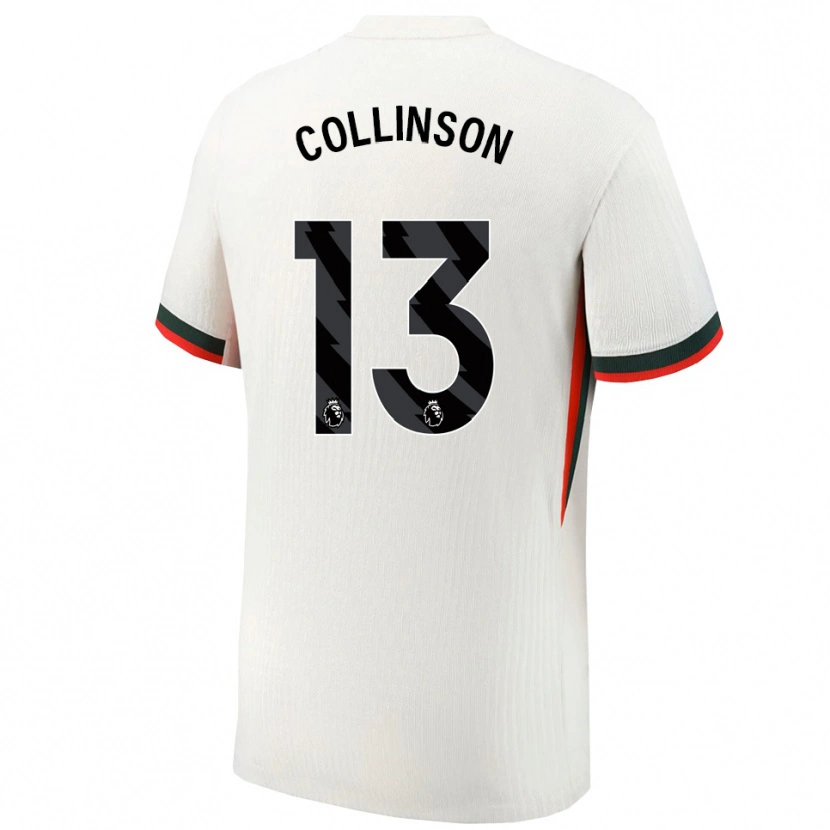 Danxen Herren Isaac Collinson #13 Weiß Grün Auswärtstrikot Trikot 2025/26 T-Shirt Schweiz