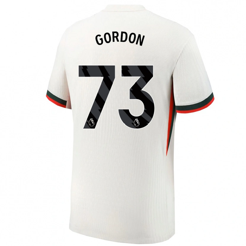 Danxen Herren Sol Gordon #73 Weiß Grün Auswärtstrikot Trikot 2025/26 T-Shirt Schweiz