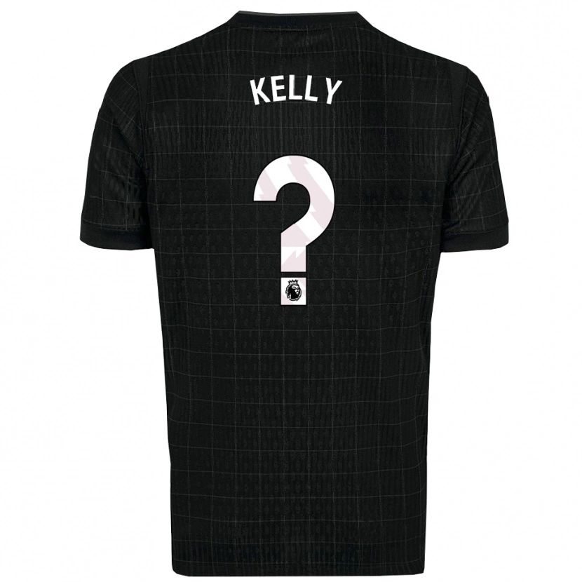 Danxen Herren Kyle Kelly #0 Schwarz Grau Auswärtstrikot Trikot 2025/26 T-Shirt Schweiz