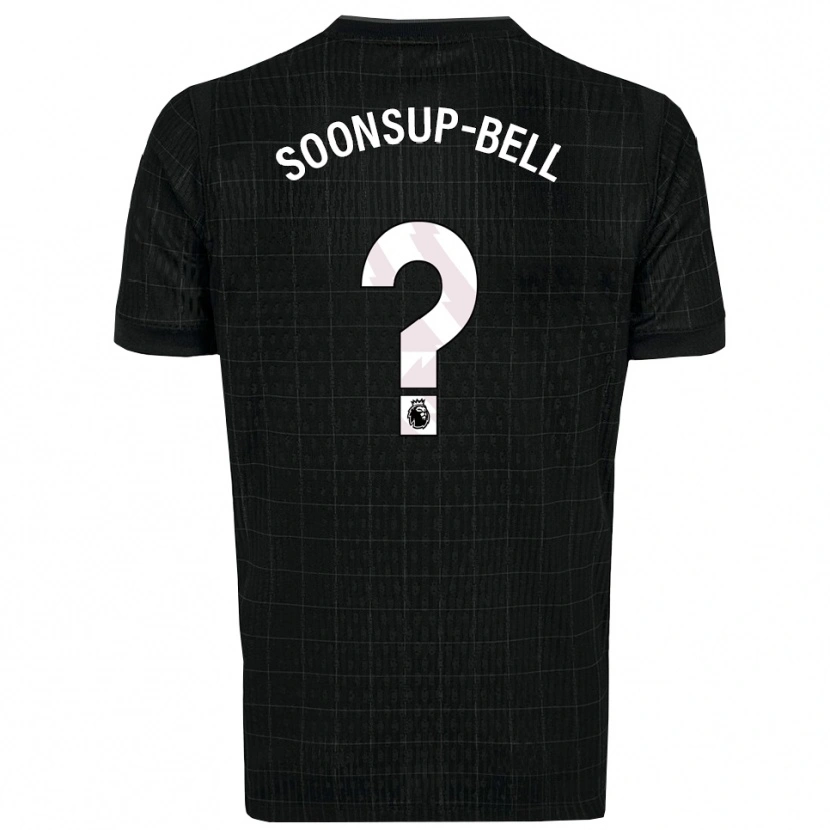 Danxen Herren Jude Soonsup-Bell #0 Schwarz Grau Auswärtstrikot Trikot 2025/26 T-Shirt Schweiz
