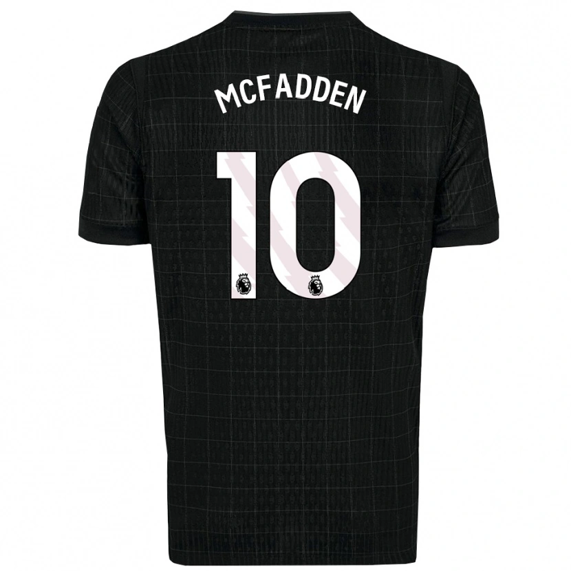 Danxen Herren Max Mcfadden #10 Schwarz Grau Auswärtstrikot Trikot 2025/26 T-Shirt Schweiz