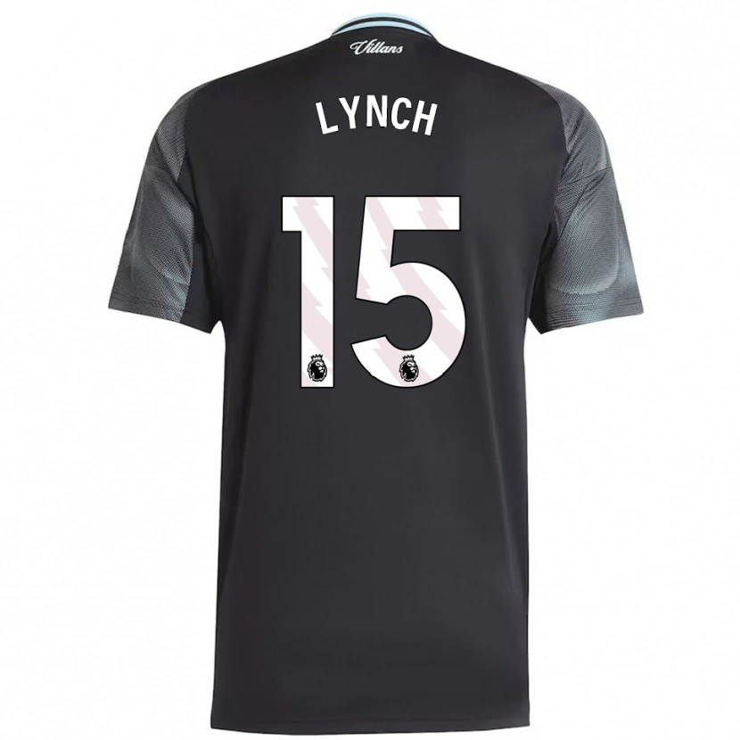 Danxen Herren Luka Lynch #15 Schwarz Himmelblau Auswärtstrikot Trikot 2025/26 T-Shirt Schweiz