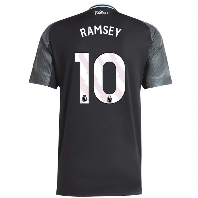 Danxen Herren Cole Ramsey #10 Schwarz Himmelblau Auswärtstrikot Trikot 2025/26 T-Shirt Schweiz