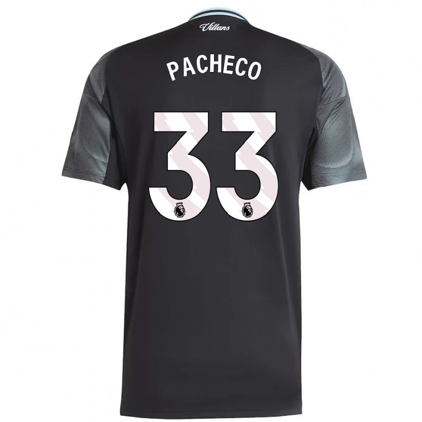 Danxen Herren Maz Pacheco #33 Schwarz Himmelblau Auswärtstrikot Trikot 2025/26 T-Shirt Schweiz