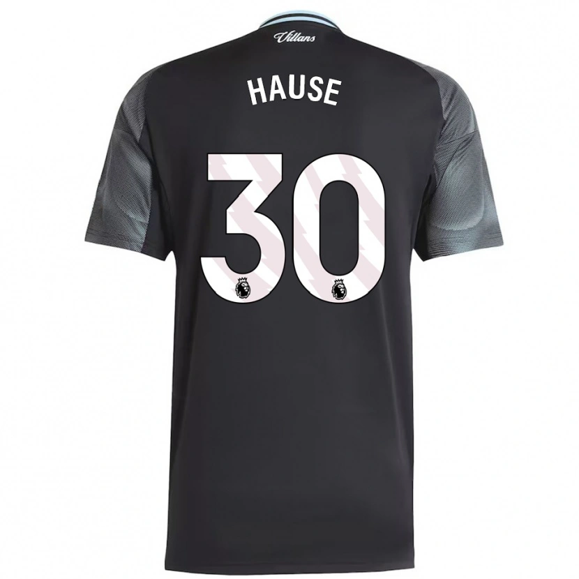 Danxen Herren Kortney Hause #30 Schwarz Himmelblau Auswärtstrikot Trikot 2025/26 T-Shirt Schweiz