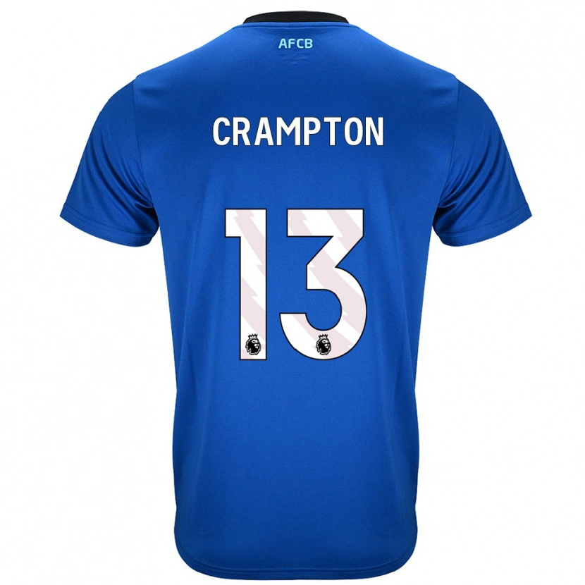 Danxen Herren Kai Crampton #13 Blau Schwarz Auswärtstrikot Trikot 2025/26 T-Shirt Schweiz