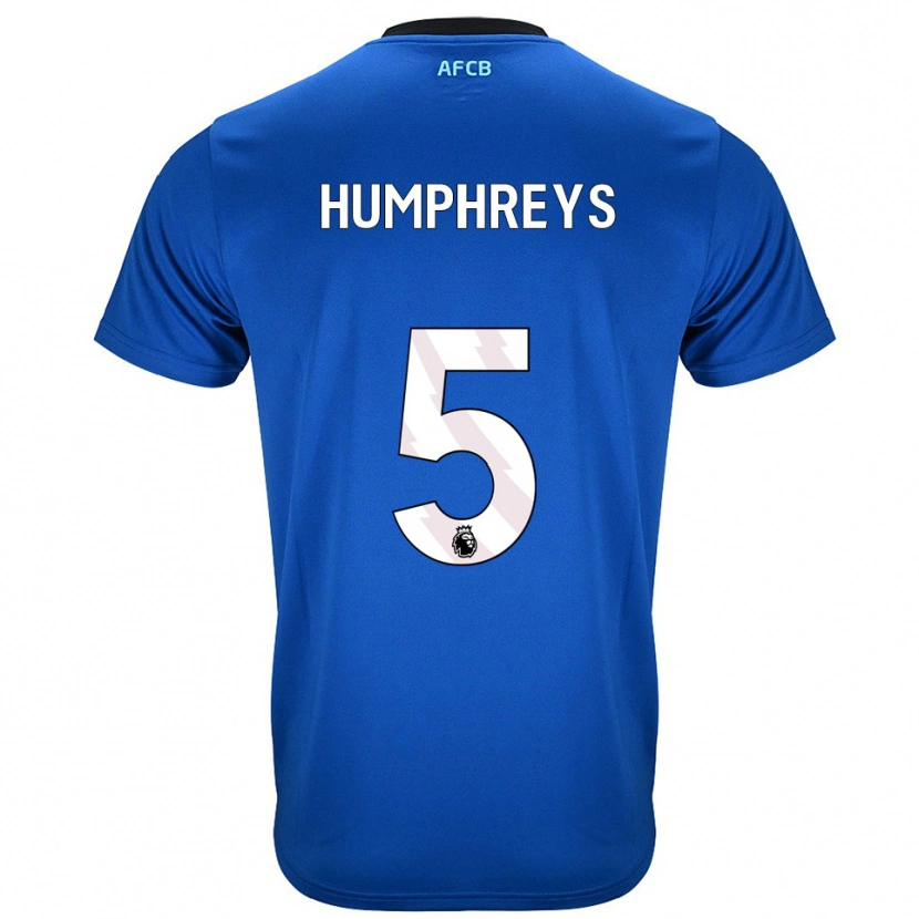 Danxen Herren Holly Humphreys #5 Blau Schwarz Auswärtstrikot Trikot 2025/26 T-Shirt Schweiz