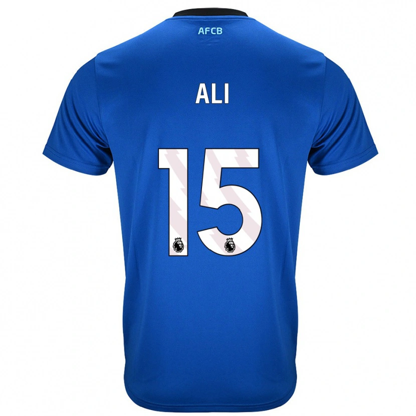 Danxen Herren Ameer Ali #15 Blau Schwarz Auswärtstrikot Trikot 2025/26 T-Shirt Schweiz