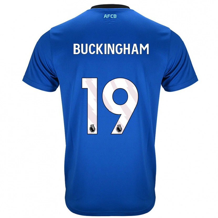 Danxen Herren Alisha Buckingham #19 Blau Schwarz Auswärtstrikot Trikot 2025/26 T-Shirt Schweiz