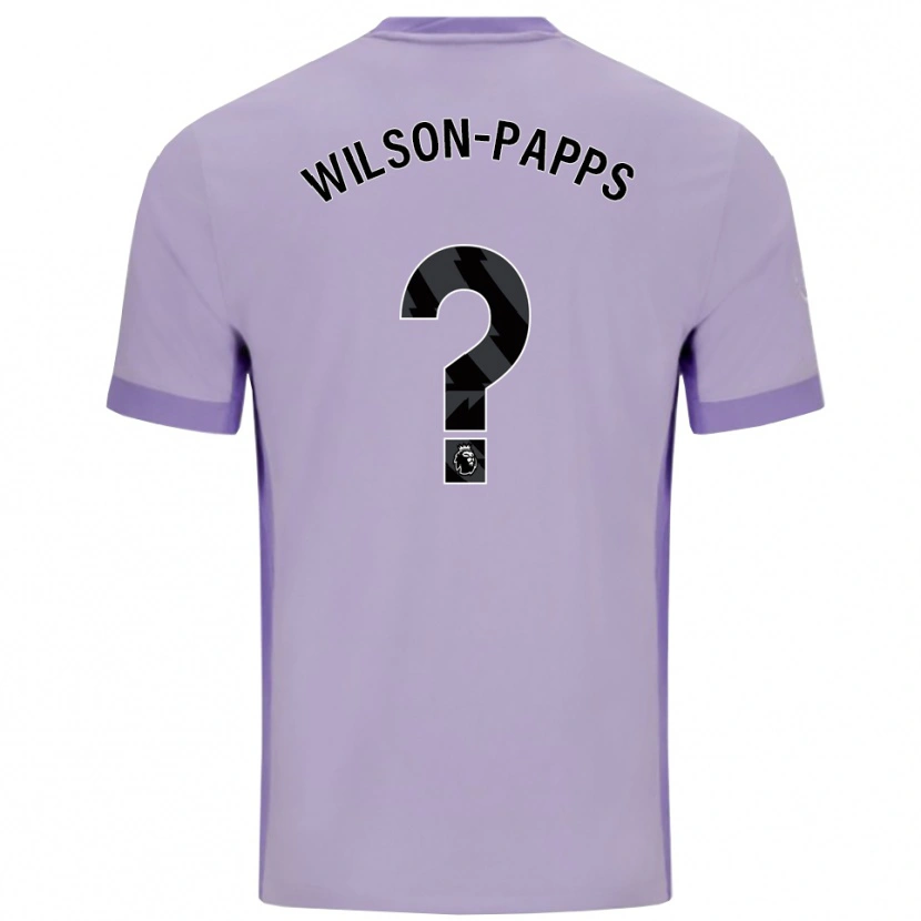 Danxen Herren Charlie Wilson-Papps #0 Taro Lila Weiß Auswärtstrikot Trikot 2025/26 T-Shirt Schweiz