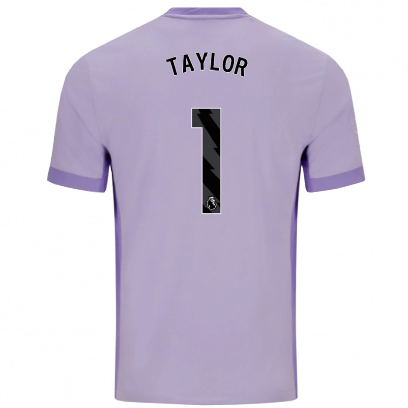 Danxen Herren Finley Taylor #1 Taro Lila Weiß Auswärtstrikot Trikot 2025/26 T-Shirt Schweiz