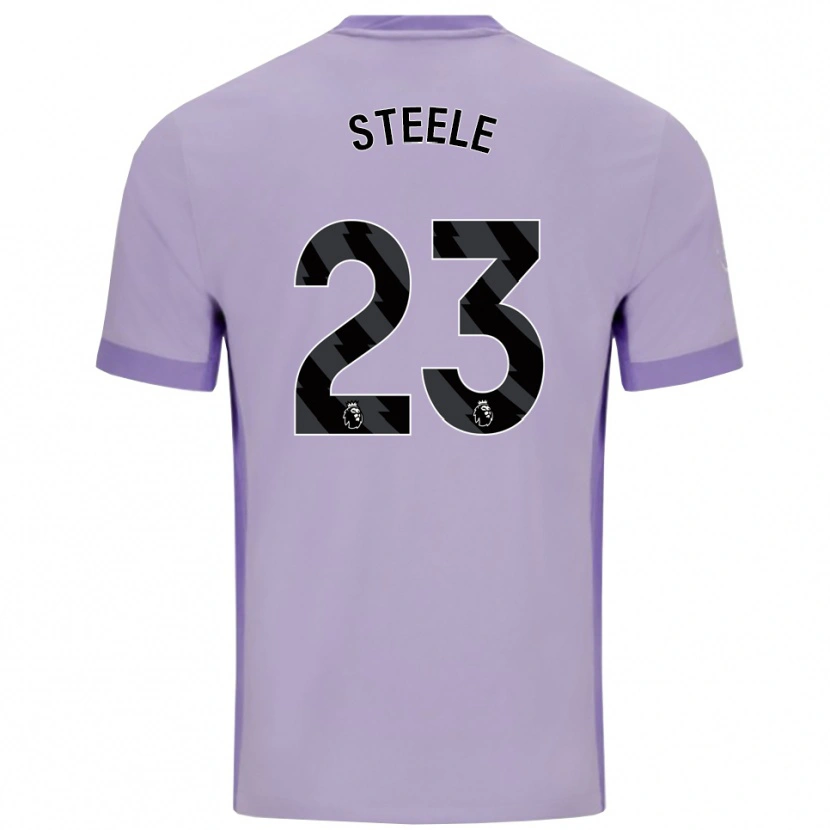 Danxen Herren Jason Steele #23 Taro Lila Weiß Auswärtstrikot Trikot 2025/26 T-Shirt Schweiz