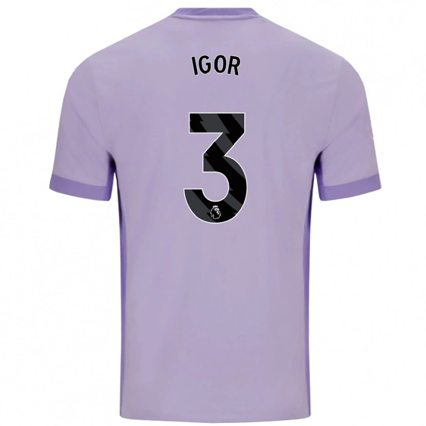 Danxen Herren Igor #3 Taro Lila Weiß Auswärtstrikot Trikot 2025/26 T-Shirt Schweiz