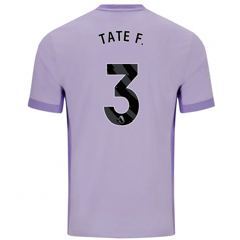 Danxen Herren Tate Ferdinand #3 Taro Lila Weiß Auswärtstrikot Trikot 2025/26 T-Shirt Schweiz