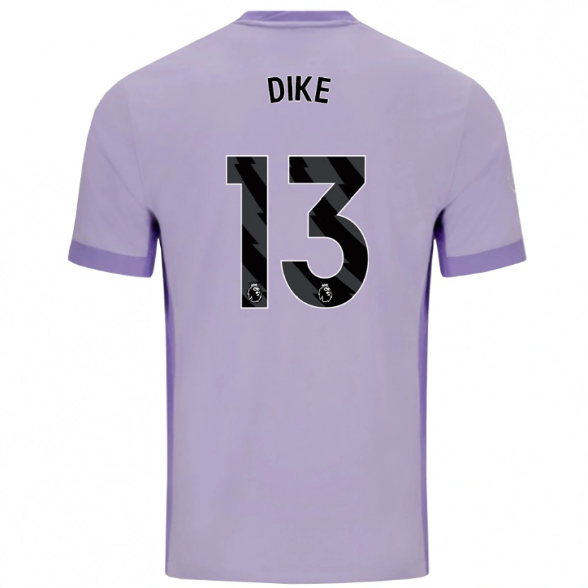 Danxen Herren Michael Dike #13 Taro Lila Weiß Auswärtstrikot Trikot 2025/26 T-Shirt Schweiz