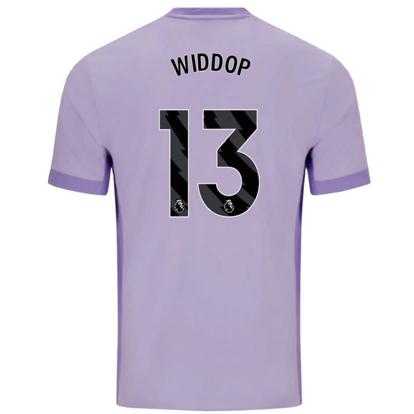 Danxen Herren Fraser Widdop #13 Taro Lila Weiß Auswärtstrikot Trikot 2025/26 T-Shirt Schweiz