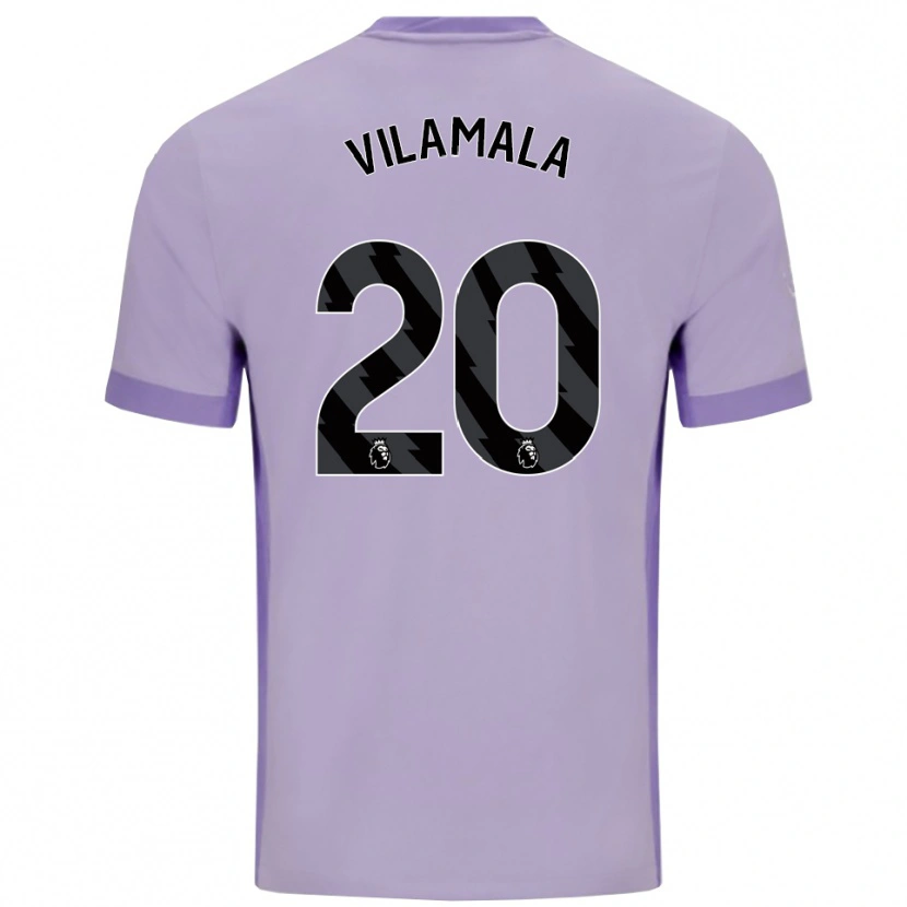Danxen Herren Bruna Vilamala #20 Taro Lila Weiß Auswärtstrikot Trikot 2025/26 T-Shirt Schweiz