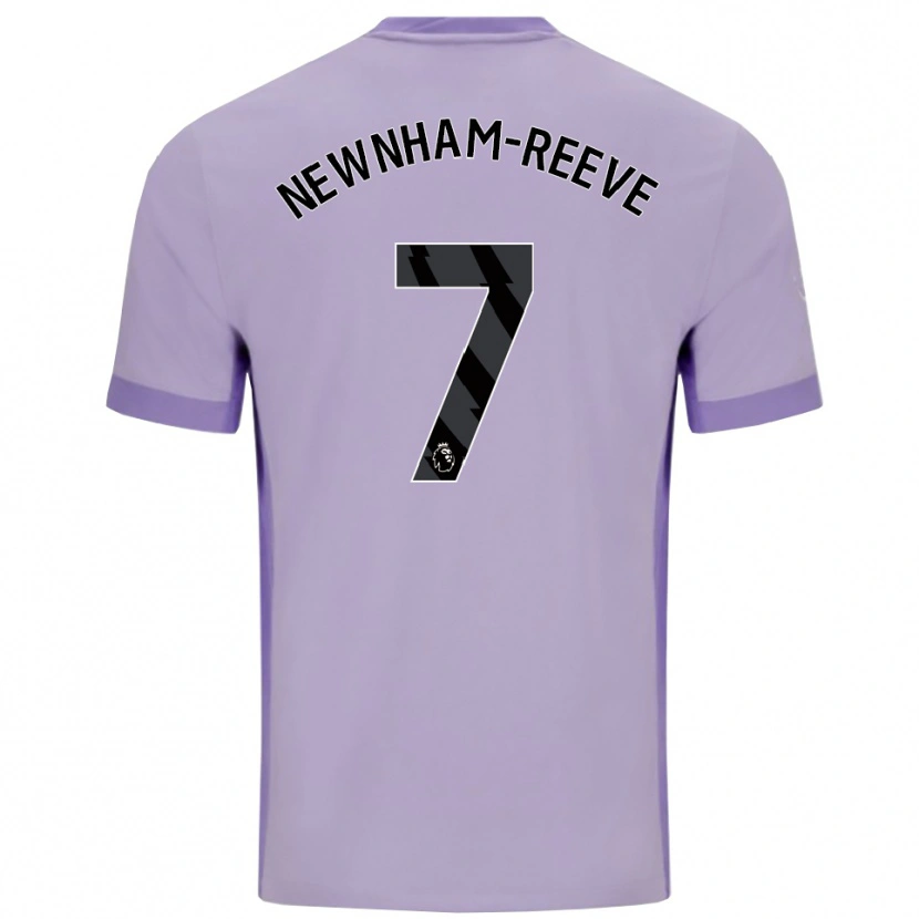 Danxen Herren Bode Newnham-Reeve #7 Taro Lila Weiß Auswärtstrikot Trikot 2025/26 T-Shirt Schweiz