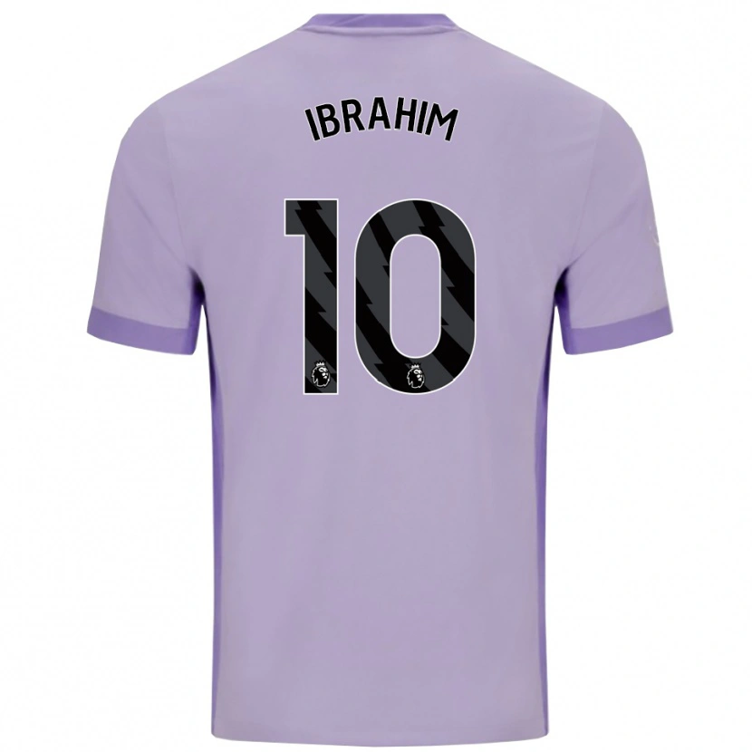 Danxen Herren Younes Ibrahim #10 Taro Lila Weiß Auswärtstrikot Trikot 2025/26 T-Shirt Schweiz