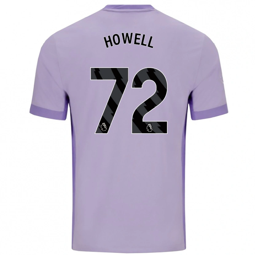 Danxen Herren Harry Howell #72 Taro Lila Weiß Auswärtstrikot Trikot 2025/26 T-Shirt Schweiz