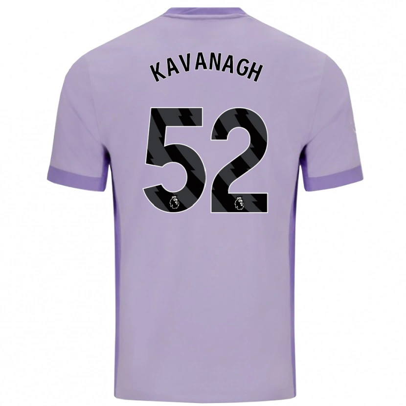 Danxen Herren Leigh Kavanagh #52 Taro Lila Weiß Auswärtstrikot Trikot 2025/26 T-Shirt Schweiz