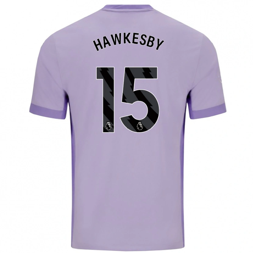 Danxen Herren Mackenzie Hawkesby #15 Taro Lila Weiß Auswärtstrikot Trikot 2025/26 T-Shirt Schweiz