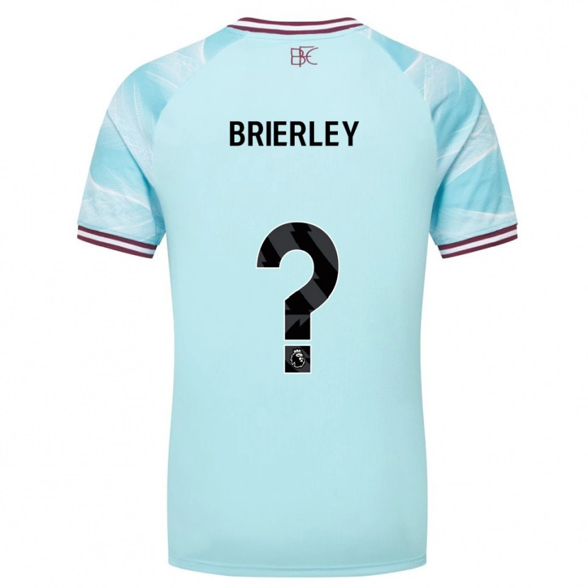 Danxen Herren George Brierley #0 Himmelblau Burgunderrot Auswärtstrikot Trikot 2025/26 T-Shirt Schweiz