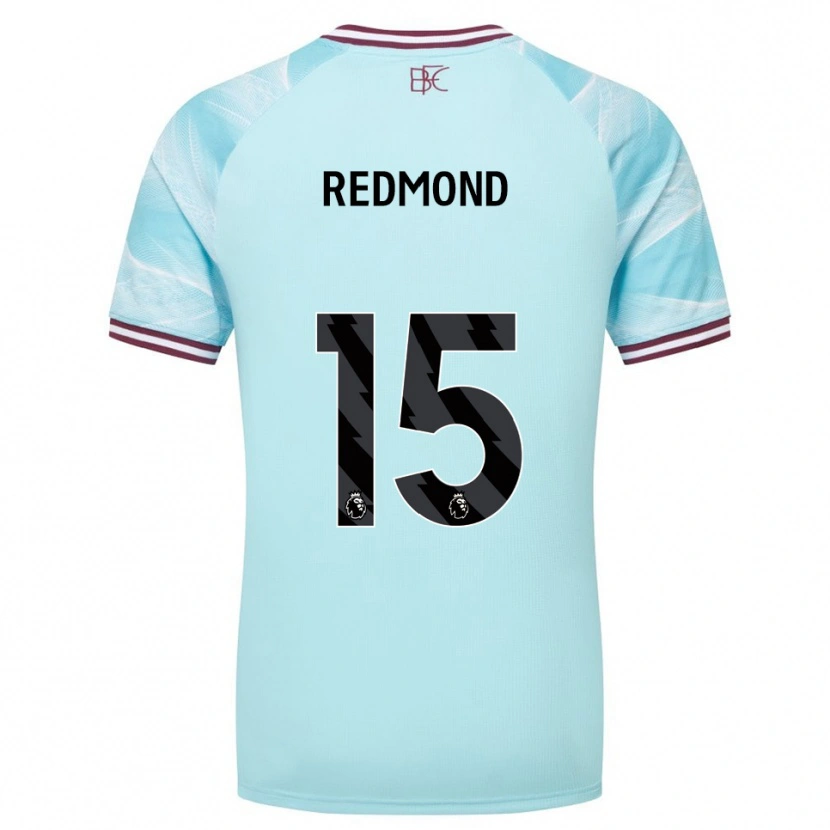 Danxen Herren Nathan Redmond #15 Himmelblau Burgunderrot Auswärtstrikot Trikot 2025/26 T-Shirt Schweiz